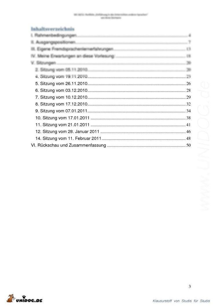 Portfolio zur Vorlesung &ldquo;Einführung in das Unter&hellip;